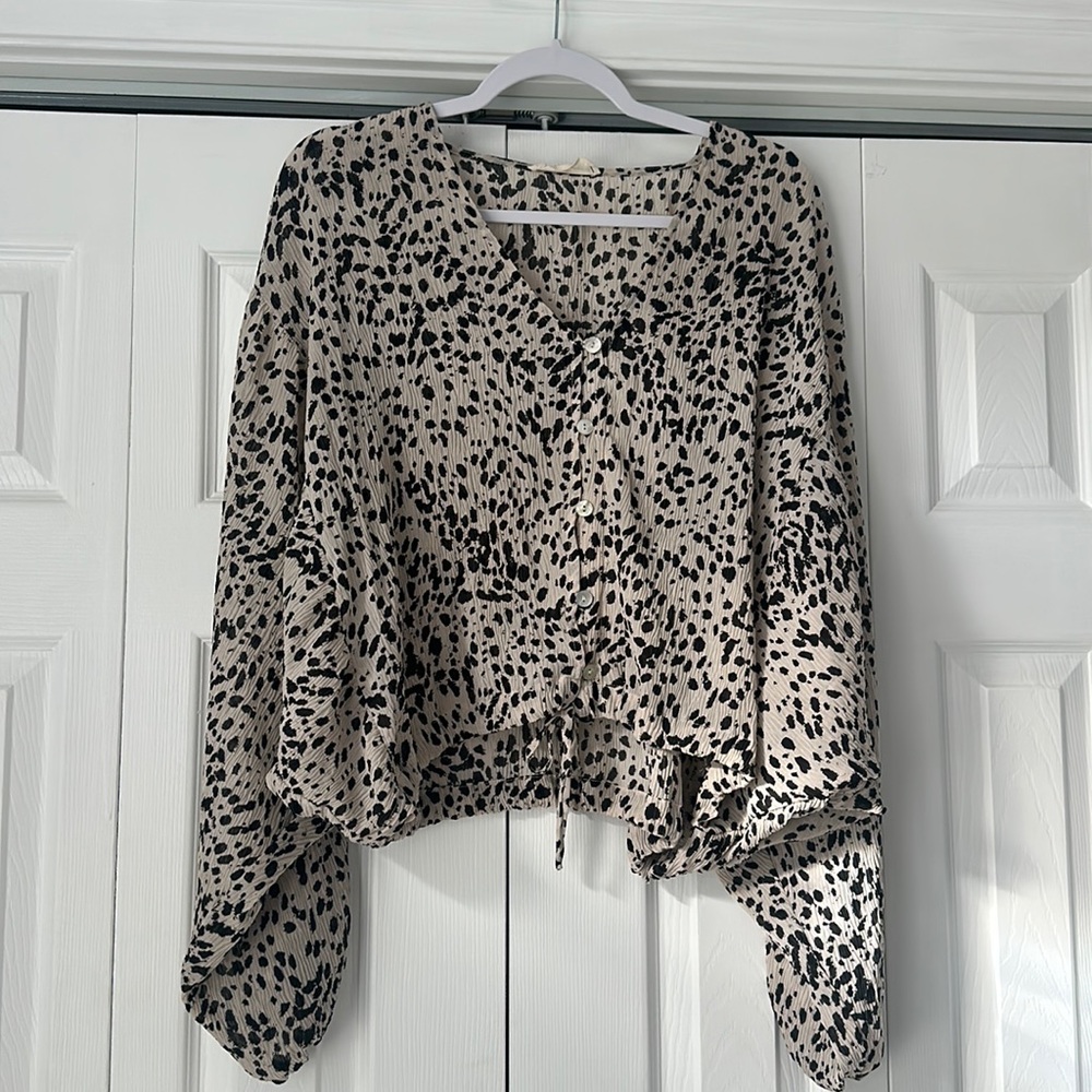 By Together Brand Leopard Blouse